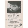 Image 1 : Bob Dylan 1961 Carnegie Chapter Hall Program