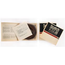 Bob Dylan 'Basement Tapes' Set of (3) Reel-to-Reels