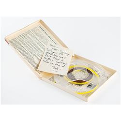 Bob Dylan Original November 1971 Reel-to-Reel Tape and Autograph Letter Signed