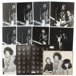 Jimi Hendrix and the Experience (12) Original Photographs by Mike Barich