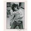 Image 1 : Rolling Stones: Keith Richards Original Oversized Photograph Signed by Annie Leibowitz