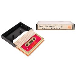The Who: Pete Townshend Interview Tape and Original Photos