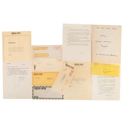 Tony Glover's Rolling Stone Magazine Correspondence Archive