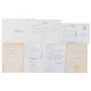 Image 1 : Rolling Stone: Greil Marcus Group of (6) Signed Postcards