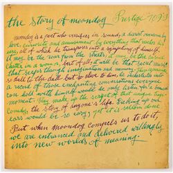 Moondog 'The Story of Moondog' Album
