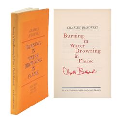 Charles Bukowski Signed Book and Patti Smith Signed Postcard