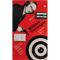 William S. Burroughs Cassette Tapes and Poster