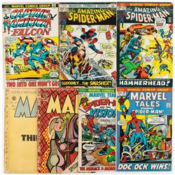 Vintage MAD Magazine and Marvel Comics (7) Group Lot