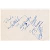 Image 1 : Beatles Signed Promo Card