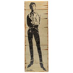 George Harrison Original Painting by Trevor Carlton