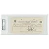 Image 1 : John Lennon Signed Check - PSA/DNA MINT 9
