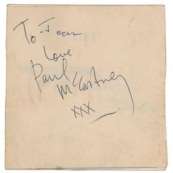 Paul McCartney Signed Photograph