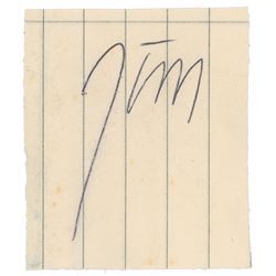 Jim Morrison Signature