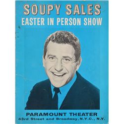 Jimi Hendrix (Maurice James) and Soupy Sales 1965 Program