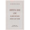 Image 1 : Grateful Dead, Allman Brothers, and Peter Green Fillmore East Program