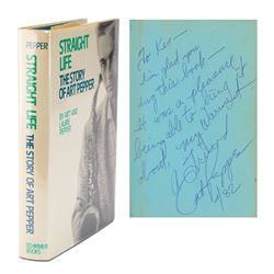 Art Pepper Signed Book