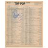 Image 1 : Whitney Houston Signed Billboard Chart