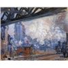 Image 1 : Claude Monet - The Gare Saint-Lazare
