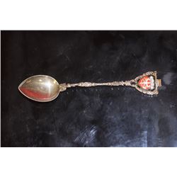 An 800 Silver Souvenir Spoon