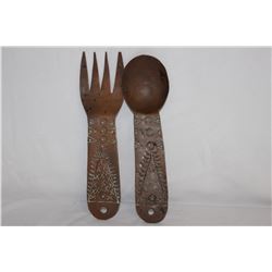Lot of 2 Copper Utensils