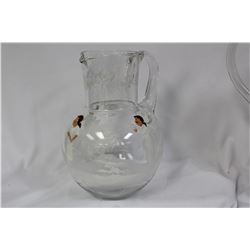 A Mary Gregory Pitcher