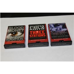 Lot of 3 Playaway Recorded Book