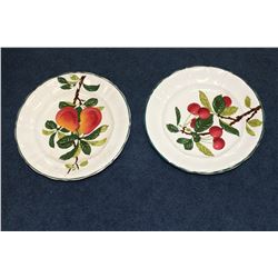 Set of two Yorkshire Ware Plates