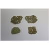 Image 1 : Lot of Four Carved Jade Articles