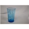 Image 2 : A Blue Glass Handpainted Tumbler
