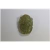 Image 1 : Carved Jade Pendant in Fruit and Flower Form