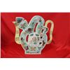 Image 1 : A Chinese Famille Verte Character Teapot