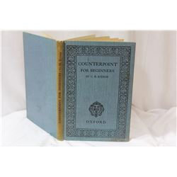 Hardcover Book - Counterpoint for Beginners