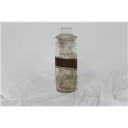 An Antique Boric Acid Bottle