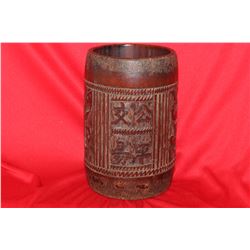 An Antique Chinese Bamboo Brush Pot