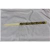 Image 1 : A Pair of Cloisonne and Bone Copsticks