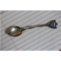 An 800 Silver Souvenir Spoon