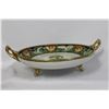 Image 2 : A Handpainted Nippon 3 Legged Tazza