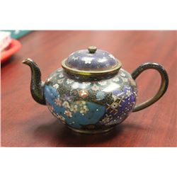 A Japanese Cloisonne Teapot