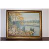 Image 1 : Oil on Board Painting - Signed: Anderson