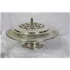 Image 8 : Silverplated Serving Dish with Lid