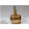 Image 4 : A Carnival Glass Box with Lid
