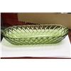 Image 1 : A Green Glass Dish