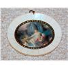 Early 20th Century Oval Miniature Oil or Pastel Painting