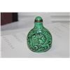 Image 1 : A Well Carved Peking Glass Dragon Snuff Bottle