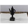 Image 1 : A Solid Metal Teapot on Stand