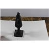 Image 2 : A Solid Metal Teapot on Stand