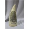 Image 1 : A Carved Whale Scrimshaw
