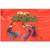Image 1 : Two chinese Jade Ring with Tessels