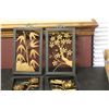 Image 1 : Lot of 4 Metal Art