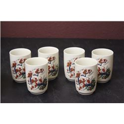 Set of 6 Saki Cups